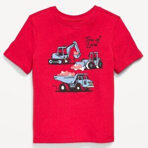 NWT Old Navy Valentine's Truck Graphic T-Shirt for Toddler